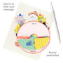 3D kaart - pirouettes cards - verjaardagskatten