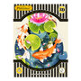 3D kaart - pirouettes cards - koi karpers