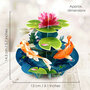 3D kaart - pirouettes cards - koi karpers