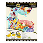 3d wenskaart - pendulum - dieren fanfare - happy birthday
