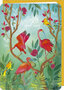 wenskaart correspondances Mila - enjoy your day - vogels