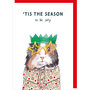 kerstkaart rosie made a thing - tipp top - tis the season to be jolly - cavia