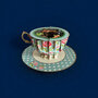 3D pop up wenskaart  - a cup of tea - koi karper vissen