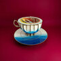 3D pop up wenskaart  - a cup of tea - walvis