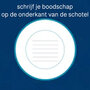 3D pop up wenskaart  - a cup of tea - lezen in het bos