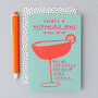 wenskaart rosie made a thing - Pop! - responsible adult in all of us