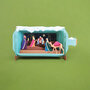 3D pop up christelijke kerstkaart - message in a bottle - 3 koningen -b