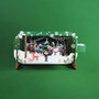 3D pop up kerstkaart - message in a bottle - sneeuwpop