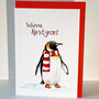 8 kerstkaarten Christa Mulder - warme kerstgroet - pinguin