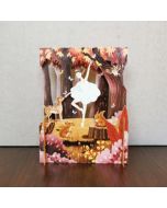 3d pop-up kaart miniature greetings - ballet | muller wenskaarten