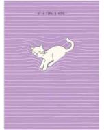 santoro eclectic cards - felines - if i fits i sits