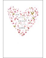 valentijnskaart woodmansterne - you fill my heart with love