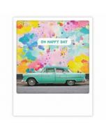 ansichtkaart instagram pickmotion - oh happy day - auto