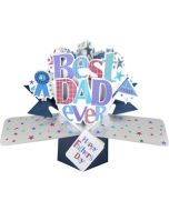 3D vaderdagkaart - pop ups - happy father's day - you're the best | muller wenskaarten