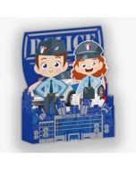 3d kaart - pop up - police - politie