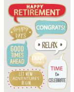 wenskaart pensioen - happy retirement