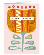 verjaardagskaart quire - happy birthday - bloem