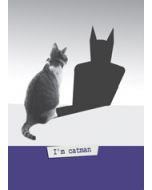 wenskaart second nature - I'm Catman