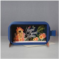 3D pop up wenskaart - message in a bottle - home sweet home | muller wenskaarten