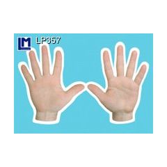 3d ansichtkaart - lenticulaire kaart - Handen reflexzones