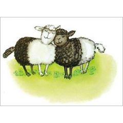 ansichtkaart - Nils Holgersson - schapen | mullerwenskaarten
