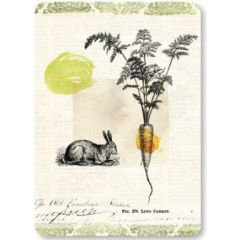 ansichtkaart susi winter - konijn en wortel