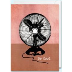 wenskaart - be cool - ventilator | muller wenskaarten