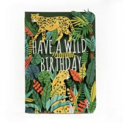 lasergesneden verjaardagskaart blossom - have a wild birthday  | muller wenskaarten