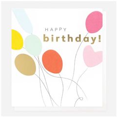 verjaardagskaart caroline gardner - happy birthday! - ballonnen