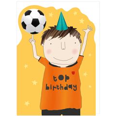 verjaardagskaart cheeky chops - happy birthday - voetbal | muller wenskaarten