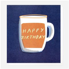 verjaardagskaart caroline gardner - happy birthday - bier