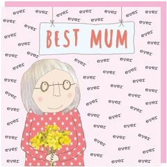 moederdagkaart rosiemadeathing - best mum | muller wenskaarten