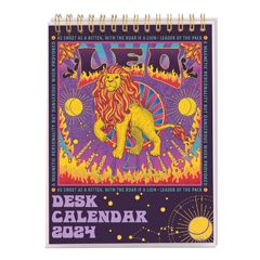 bureaukalender 2024 - Zodiax - sterrenbeelden | Santoro London | Muller wenskaarten