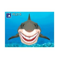 3d ansichtkaart - lenticulaire kaart - haai