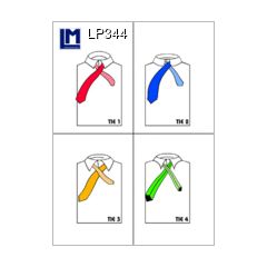 3d ansichtkaart - lenticulaire kaart - stropdas