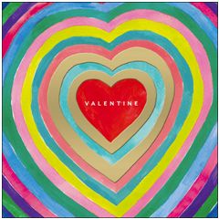 luxe valentijnskaart woodmansterne - valentine - regenboog hart | muller wenskaarten