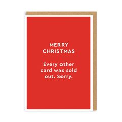 wenskaart ohh deer - every other card was sold out sorry