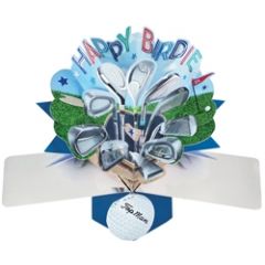 3D verjaardagskaart - pop ups - happy birdie