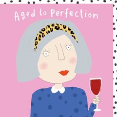 verjaardagskaart rosie made a thing - aged to perfection | muller wenskaarten