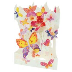 3D kaart - swing cards - vlinders | muller wenskaarten