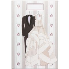 trouwkaart busquets - jurk en trouwpak