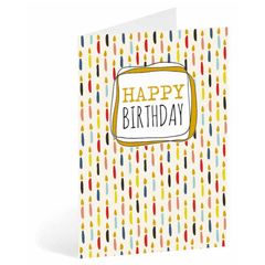 verjaardagskaart busquets - happy birthday