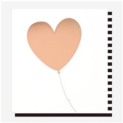 valentijnskaart caroline gardner - hart ballon