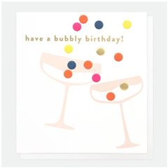 verjaardagskaart caroline gardner - have a bubbly birthday