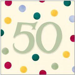 50 jaar verjaardagskaart woodmansterne - 50