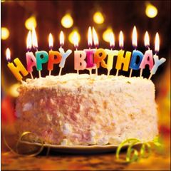 verjaardagskaart woodmansterne  - happy birthday - taart | muller wenskaarten