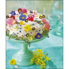 grote verjaardagskaart woodmansterne fiona's kitchen - happy birthday - flower power| muller wenskaarten | online kaarten bestellen