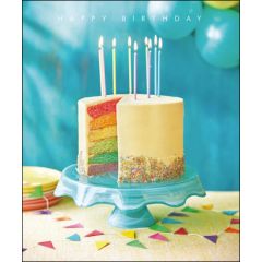 grote verjaardagskaart woodmansterne fiona's kitchen - happy birthday - over the rainbow| muller wenskaarten | online kaarten bestellen