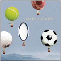 verjaardagskaart woodmansterne man on mars - happy birthday - luchtballonnen| muller wenskaarten | online kaarten bestellen