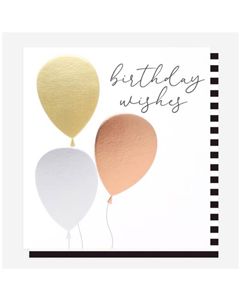 verjaardagskaart caroline gardner - birthday wishes - ballonnen